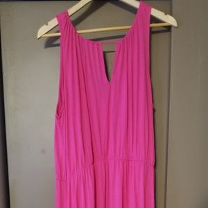 Loft high low modal cotton dress